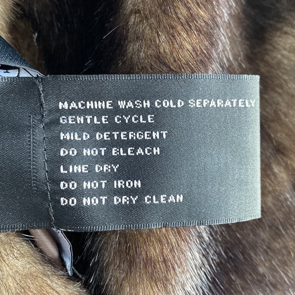 Faux Fur Mink Coat - Picture 11 of 12